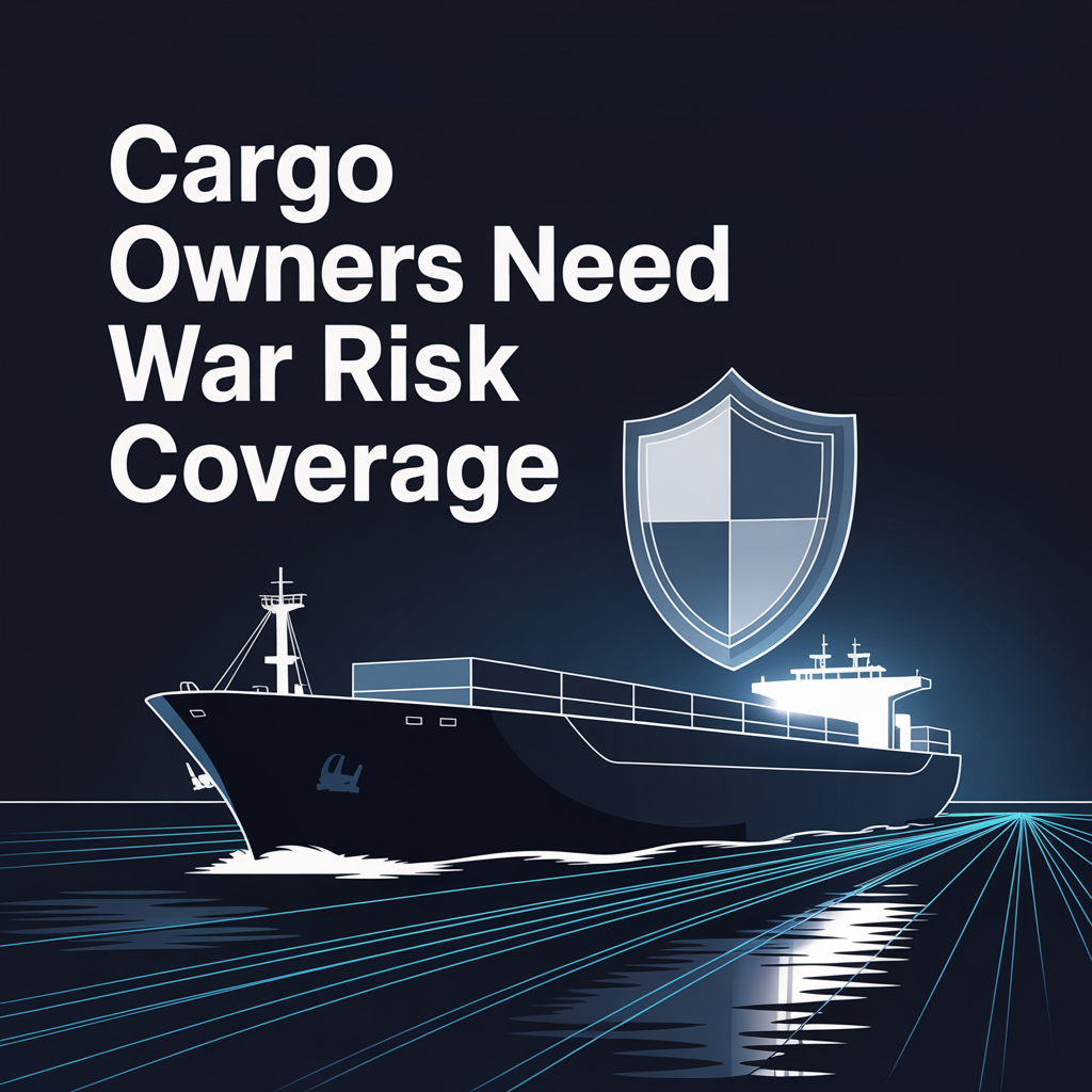 Why UAE Cargo Owners Need War Risk Coverage for Shipping