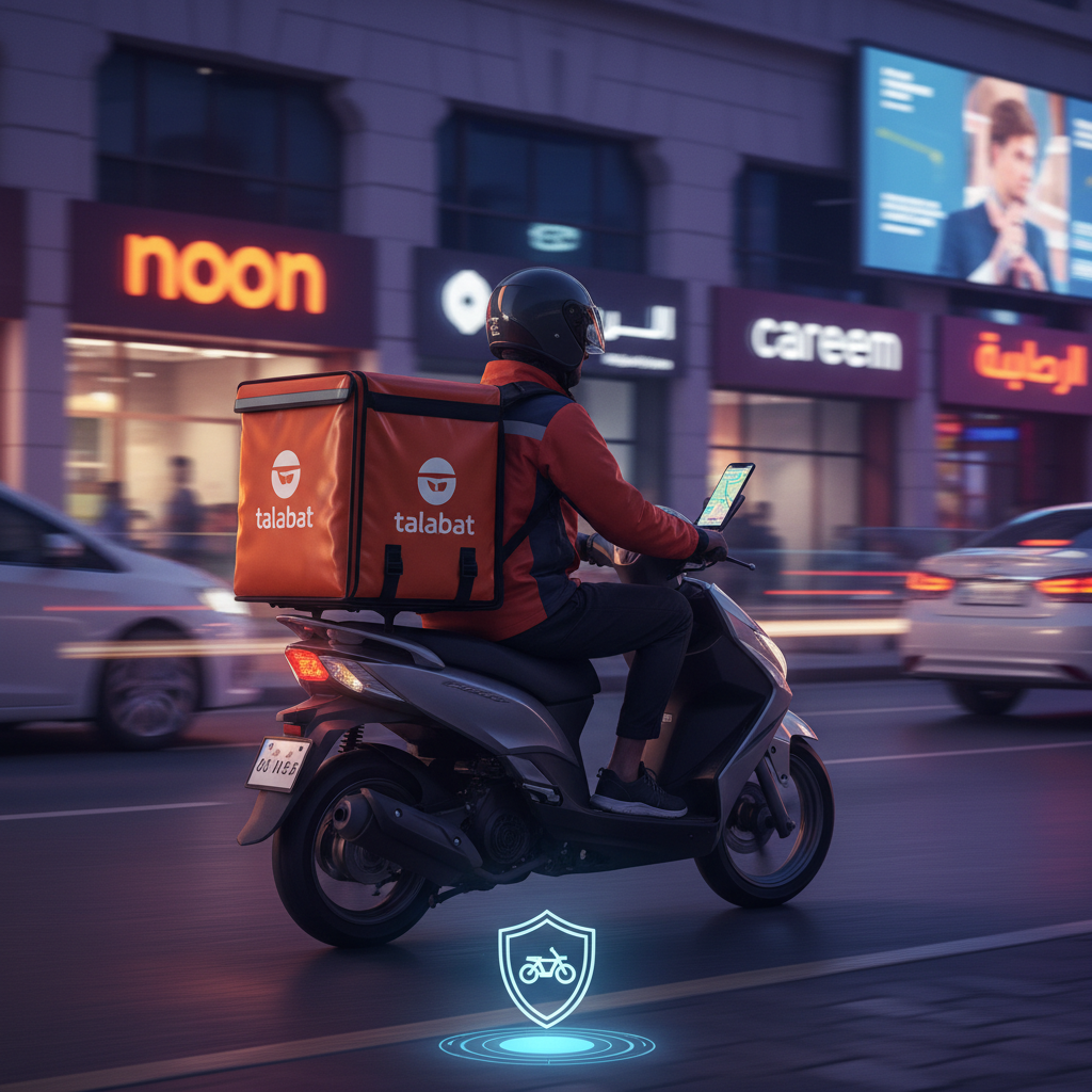 Best Insurance for Food Delivery Drivers: Talabat, Noon, Careem