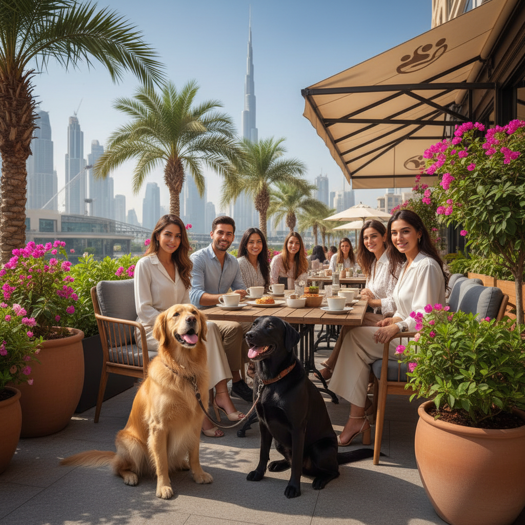 Guide to Dog Friendly Cafes Dubai & Pet Friendly Restaurants in AE