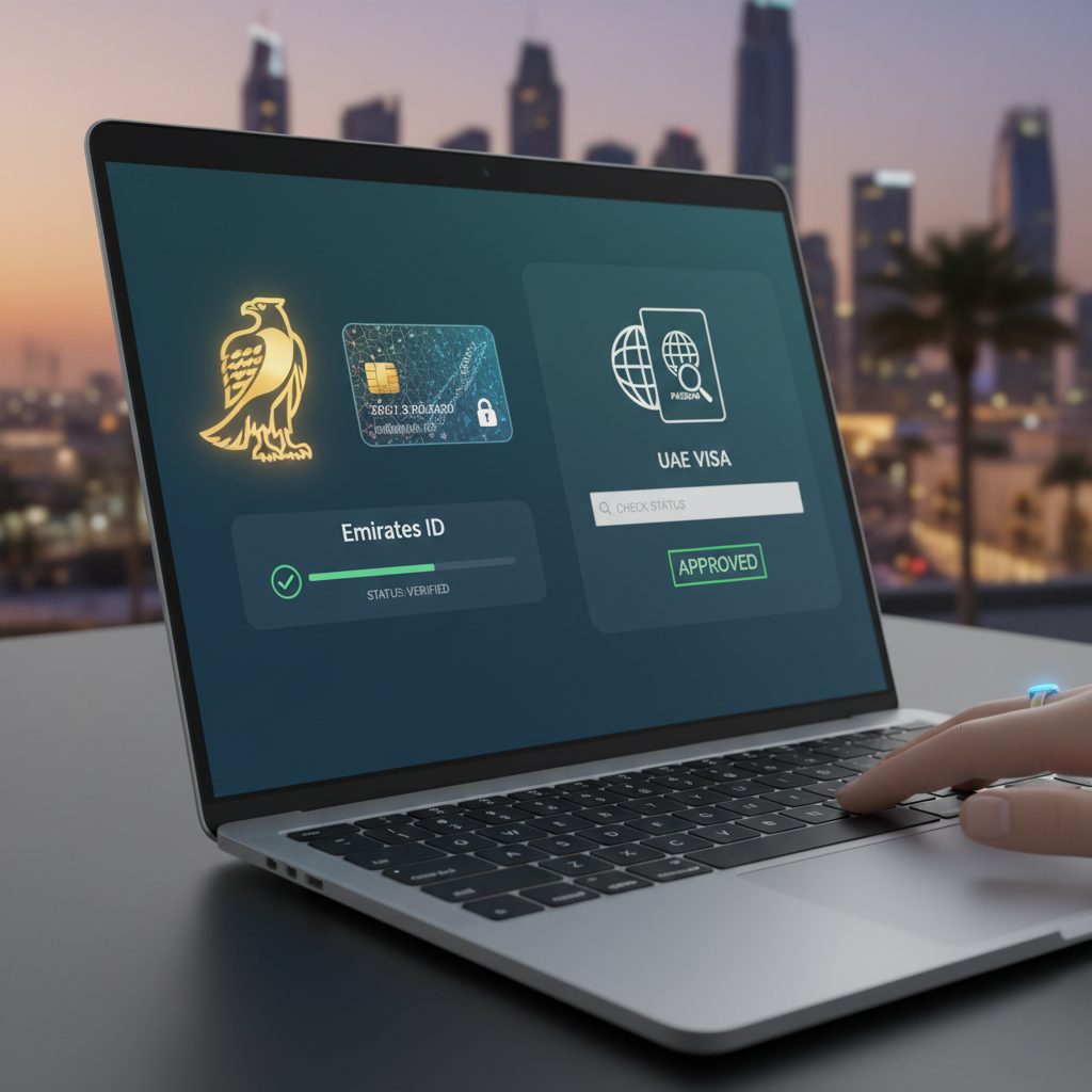 How to Check Emirates ID Status and UAE Visa Status Online