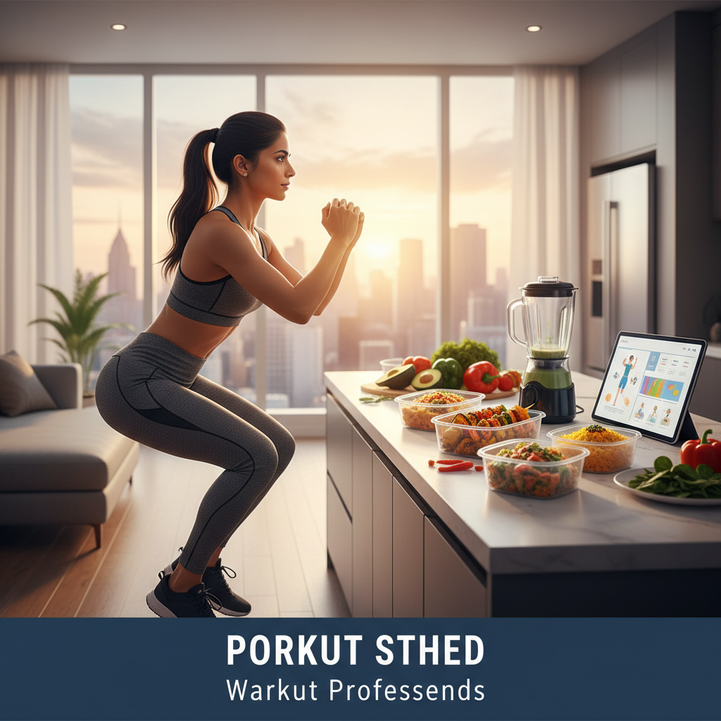 Quick Home Workouts UAE & Healthy Meal Prep Tips for Pros